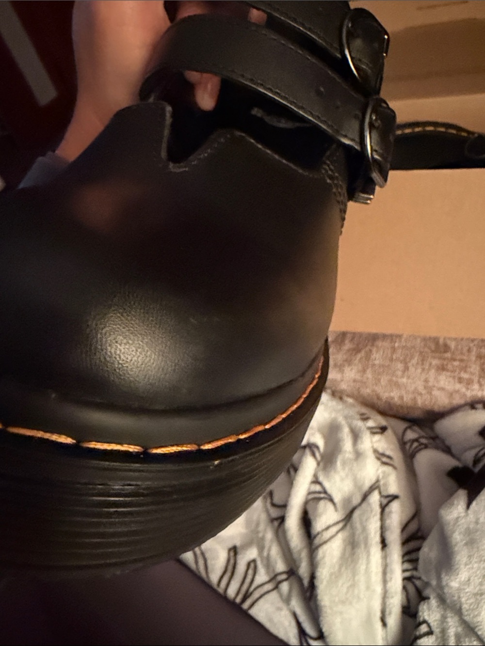 Dr. Martens Black Double-Strap Platform Mary Janes - Picture 12 of 12